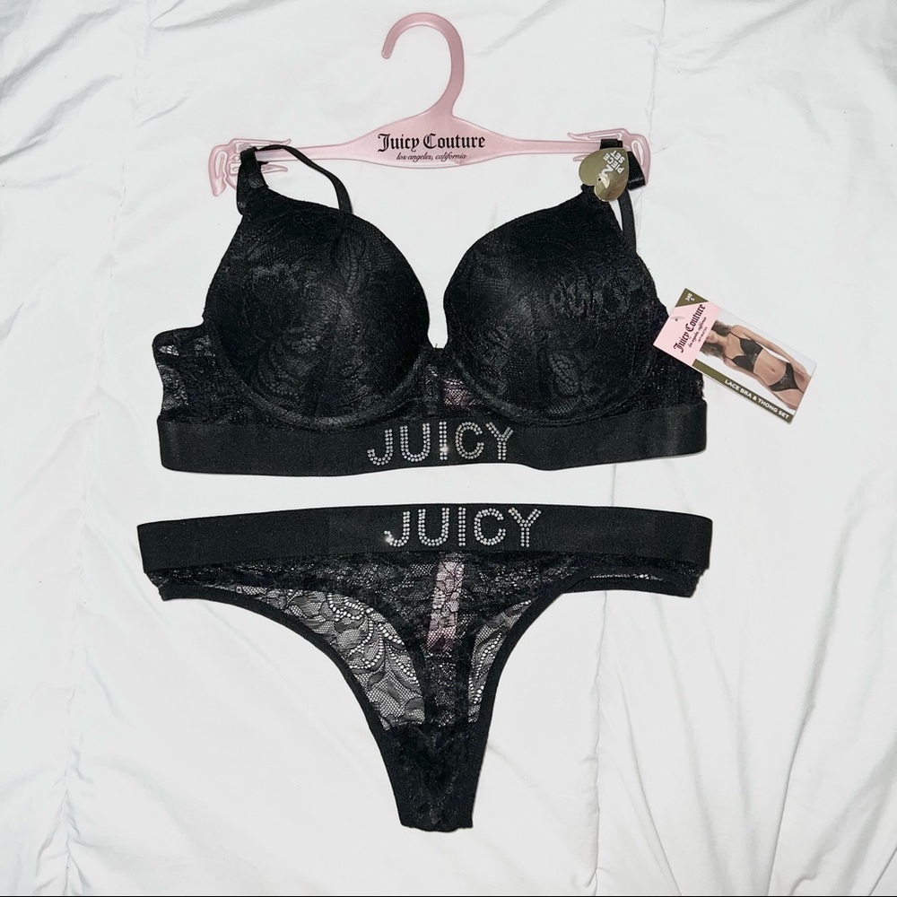 Juicy Couture Lingerie Set (Brand New)